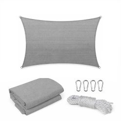 Rana napvitorla négyszög alakú 3x4 m szürke