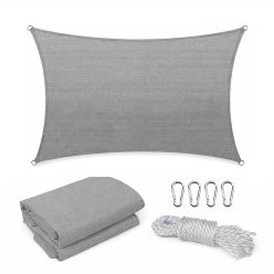 Rana napvitorla négyszög alakú 4x5 m szürke