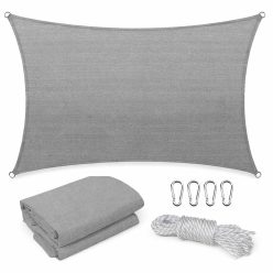 Rana napvitorla négyszög alakú 5x6 m szürke