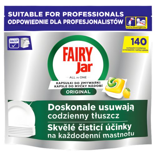 Jar Professional mosogatógép kapszula Original 140db-os