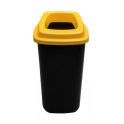   Plafor Sort szelektív hulladékgyűjtő, szemetes 45L fekete/sárga