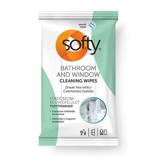 Softy fürdőszobai nedves tisztítókendő 40 lap