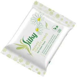  Silky Toalett 36 lapos 100% lebomló nedves toalettkendő kamilla kivonattal