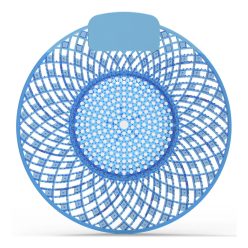 Piszoár illatosító rács Spiral, óceán illatú (kék)