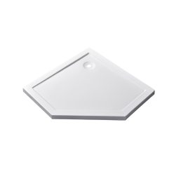   Modena Slim ötszögletű alacsony akril zuhanytálca 90x90 cm