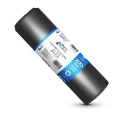 Szemeteszsák fekete 95x120 30mikron 200L 10db/tekercs 