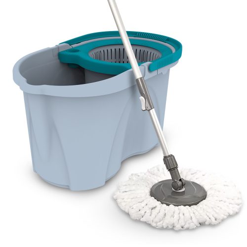 Titanik Spin Mop forgófejes felmosó szett 19 liter (vödör nyél mop)