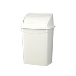   Planet Billenőfedeles szemetes kuka, műanyag, luxury fehér, 9 L