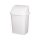 Planet Billenőfedeles szemetes kuka, műanyag, luxury fehér, 9 L