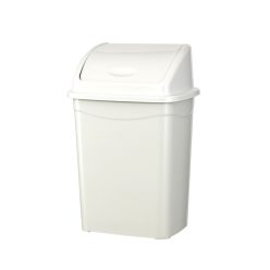   Planet Billenőfedeles szemetes kuka, műanyag, luxury fehér, 16 L 