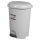 Planet Pedálos szemetes kuka, műanyag, ECO szürke, kivehető kosárral, 22L NO4