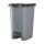 Planet Pedálos szemetes kuka SLIM, műanyag, ECO antracit, 40L