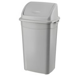   Planet Billenőfedeles szemetes kuka, műanyag, eco szürke, 70 L