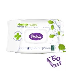Violeta Nedves törlőkendő 60db HemoCare