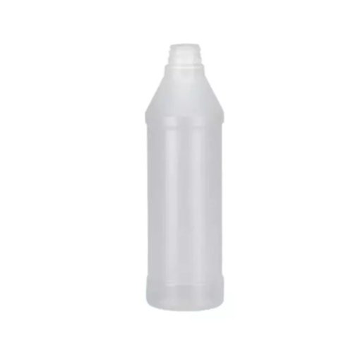 Kiehl szóróflakon hosszúkás, átlátszó, szórófej nélkül, üres, biztonsági záras 500ml