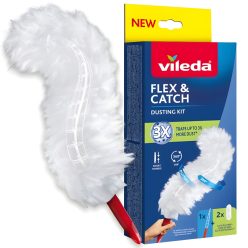 Vileda Flex & Catch rövid nyelű portörlő
