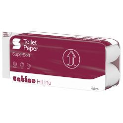   Satino Wepa Prestige toalettpapír, 4 rétegű, 150 lapos, 8 tekercs/csomag, 9 csomag/zsák
