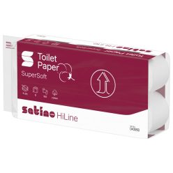   Satino Wepa Prestige toalettpapír, 4 rétegű, 150 lapos, 8 tekercs/csomag, 8 csomag/zsák