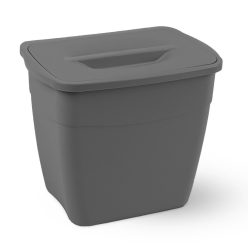   Planet Koala szemetes, fedővel 6L (Hanging Bucket) Antracit szürke színű